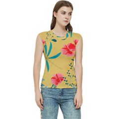 Flowers Petals Leaves Plants Women s Raglan Cap Sleeve T-shirt by Grandong