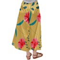 Flowers Petals Leaves Plants Women s Satin Palazzo Pants View2