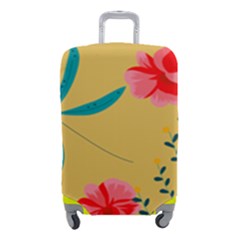 Flowers Petals Leaves Plants Luggage Cover (small)