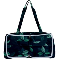 Leaves Foliage Plants Pattern Multi Function Bag by Grandong