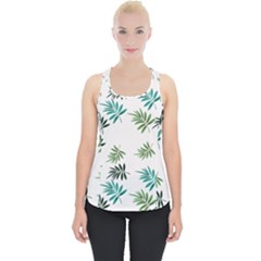 Leaves Plants Design Piece Up Tank Top by Grandong