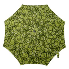 Flower Design Paradigm Start Hook Handle Umbrellas (large)