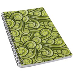 Flower Design Paradigm Start 5 5  X 8 5  Notebook