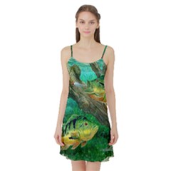 Peacock Bass Fishing Satin Night Slip