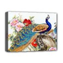 Birds Peacock Artistic Colorful Flower Painting Deluxe Canvas 16  x 12  (Stretched)  View1