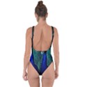 Blue And Green Peacock Bring Sexy Back Swimsuit View2