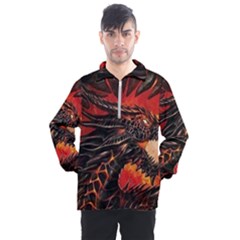 Dragon Men s Half Zip Pullover by Ndabl3x