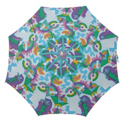 Pattern Hotdog Trap Straight Umbrellas by Ndabl3x