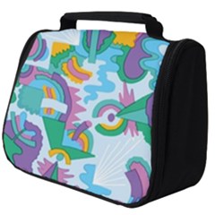 Pattern Hotdog Trap Full Print Travel Pouch (big) by Ndabl3x