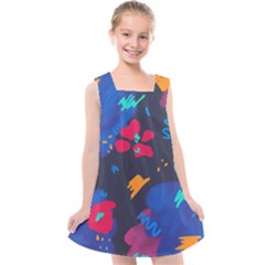 Patterns Rosebuds Kids  Cross Back Dress