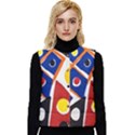 Pattern And Decoration Revisited At The East Side Galleries Jpeg Women s Button Up Puffer Vest View1