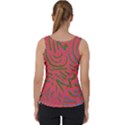 Pattern Saying Wavy Velvet Tank Top View2