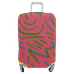 Pattern Saying Wavy Luggage Cover (medium)