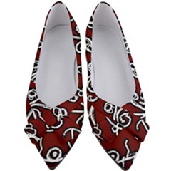 Ethnic Reminiscences Print Design Women s Bow Heels by dflcprintsclothing