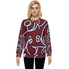 Ethnic Reminiscences Print Design Hidden Pocket Sweatshirt by dflcprintsclothing