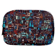 Stained Glass Mosaic Abstract Make Up Pouch (small)