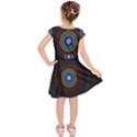 Artskop Kaleidoscope Pattern Kids  Short Sleeve Dress View2