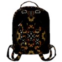 Fractal Stained Glass Ornate Flap Pocket Backpack (Large) View3