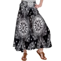 Mandala Calming Coloring Page Women s Satin Palazzo Pants by Sarkoni