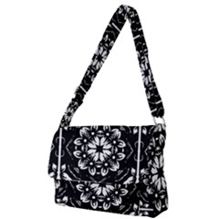 Kaleidoscope Mandala Art Full Print Messenger Bag (s) by Sarkoni