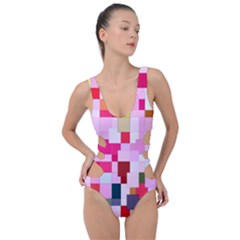 The Framework Paintings Square Side Cut Out Swimsuit