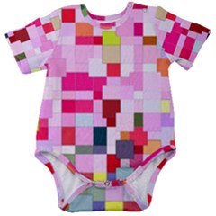 The Framework Paintings Square Baby Short Sleeve Bodysuit by Sarkoni