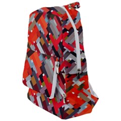 Maze Mazes Fabric Fabrics Color Travelers  Backpack by Sarkoni