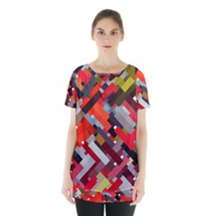 Maze Mazes Fabric Fabrics Color Skirt Hem Sports Top