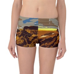 Scotland Monti Mountains Mountain Boyleg Bikini Bottoms