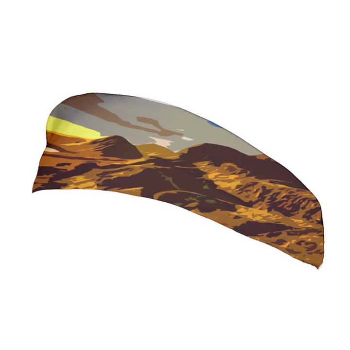 Scotland Monti Mountains Mountain Stretchable Headband