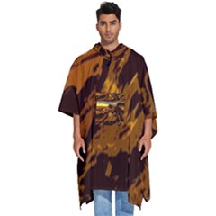 Scotland Monti Mountains Mountain Men s Hooded Rain Ponchos