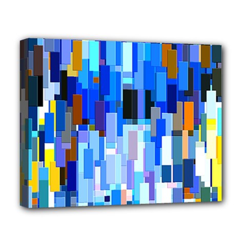 Color Colors Abstract Colorful Deluxe Canvas 20  X 16  (stretched)