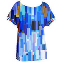 Color Colors Abstract Colorful Women s Oversized T-shirt