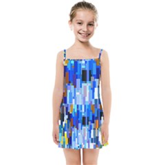 Color Colors Abstract Colorful Kids  Summer Sun Dress