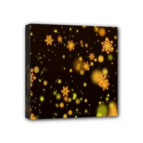 Background Black Blur Colorful Mini Canvas 4  X 4  (stretched)