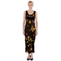 Background Black Blur Colorful Fitted Maxi Dress View1