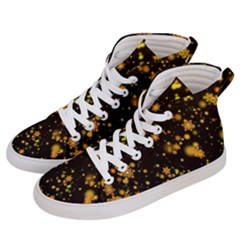 Background Black Blur Colorful Men s Hi-top Skate Sneakers by Sarkoni