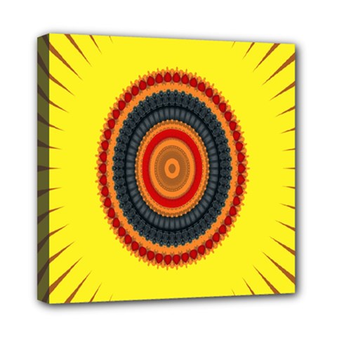 Art Decoration Wallpaper Bright Mini Canvas 8  X 8  (stretched)