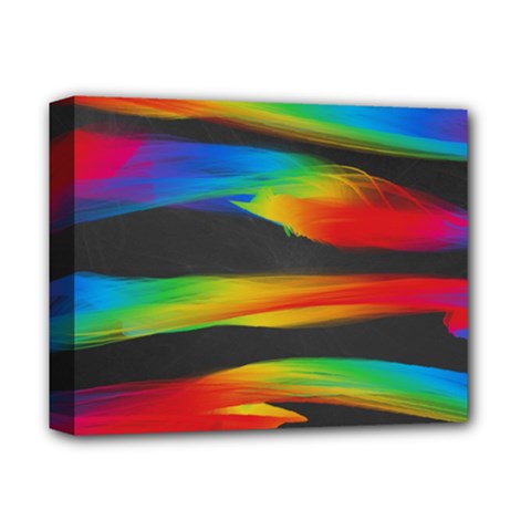 Colorful Background Deluxe Canvas 14  X 11  (stretched)