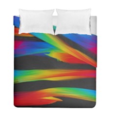 Colorful Background Duvet Cover Double Side (full/ Double Size)