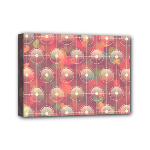 Colorful Background Abstract Mini Canvas 7  X 5  (stretched)