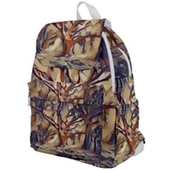 Tree Forest Woods Nature Landscape Top Flap Backpack