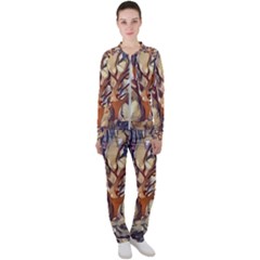Tree Forest Woods Nature Landscape Casual Jacket and Pants Set