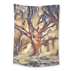 Tree Forest Woods Nature Landscape Medium Tapestry