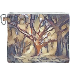 Tree Forest Woods Nature Landscape Canvas Cosmetic Bag (XXXL)