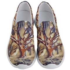 Tree Forest Woods Nature Landscape Men s Lightweight Slip Ons