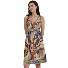 Tree Forest Woods Nature Landscape Classic Skater Dress