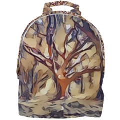 Tree Forest Woods Nature Landscape Mini Full Print Backpack