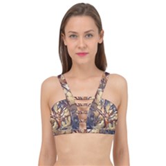 Tree Forest Woods Nature Landscape Cage Up Bikini Top