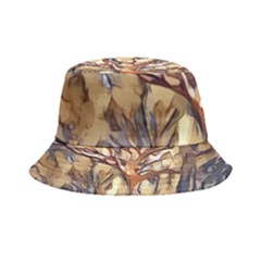 Tree Forest Woods Nature Landscape Inside Out Bucket Hat